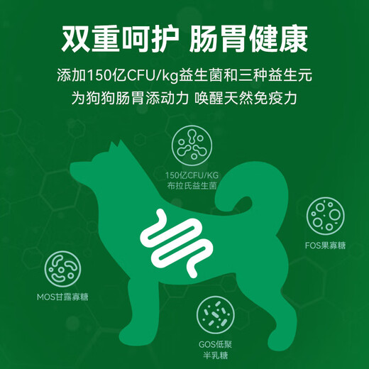 Dog food factory wholesale 40Jin Jin is equal to 0.5kg adult dog puppy food small dog medium and large dog freeze-dried dog food general pet food 20kg stocking load 10kg*2 22 protein whole dog food classic