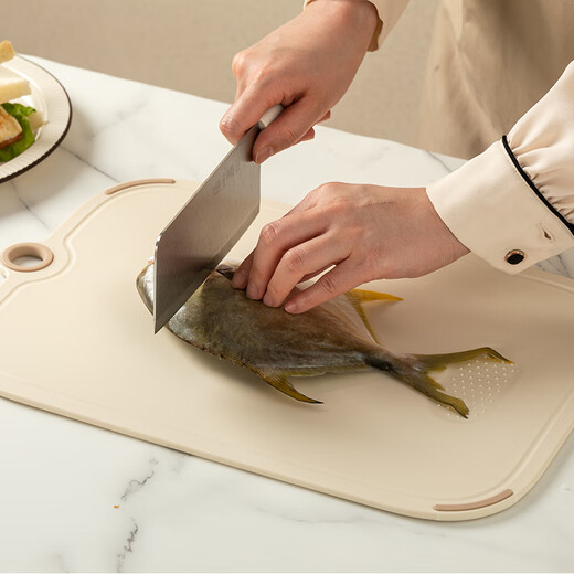 Zhang Xiaoquan Liuguang planche à découper antibactérienne et anti-moisissure complément alimentaire pour fruits planche à découper double face domestique planche à découper en plastique 36*24*0.5 cm