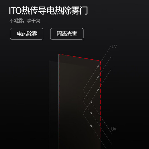 EREMITE 400 depth ultra-thin embedded red wine cabinet constant temperature wine cabinet beverage cabinet tea refrigerator wine storage cabinet sideboard wine cabinet 1.79 meters stainless steel door dual temperature 480 depth 92 bottles