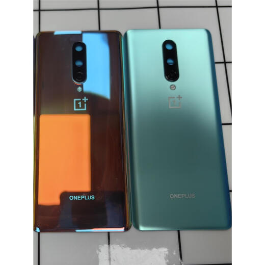 Suitable for 1+8 original glass back cover 1+8pro original rear screen OnePlus 8T battery casing 1+8 Aozora original back cover with frame
