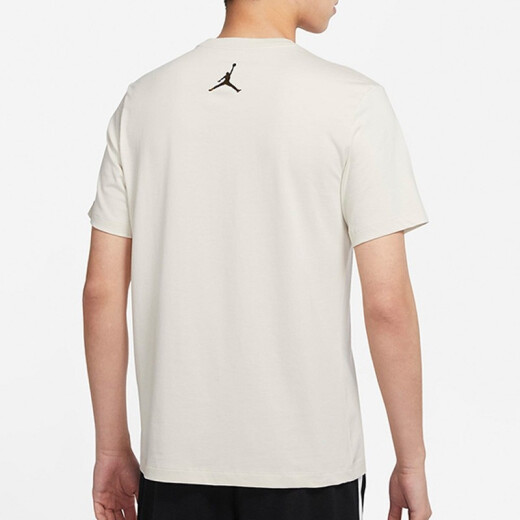 Nike (Nike) Vêtements masculins New Jordan Sports Training Casual Round Nou Sleeve T-shirt Loose DZ7314-010 DV9719-104 XL