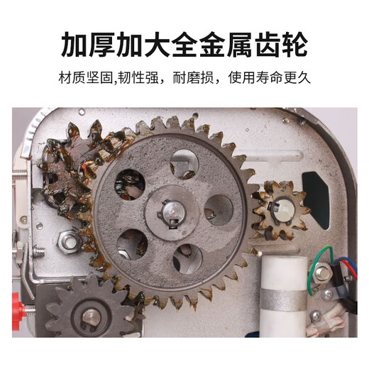 房太太商用压面机家用不锈钢电动小型面条机多功能商用饺子皮机全自动 全不锈钢｜面皮宽22cm【免拆刀】揉/切面