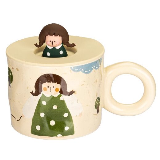 Dimple mug ceramic cup coffee cup couple drinking cup teacher's day gift exquisite color box