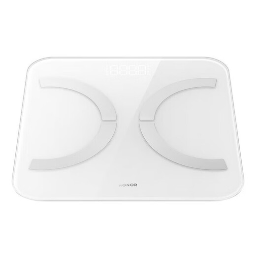 Honor Body Fat Scale 3 24 Human Body Indicators WiFi Bluetooth Dual Connection Home Adult Accurate Measurement Electronic Scale Fat Weight Healthy Physique Weight Loss Men and Women White