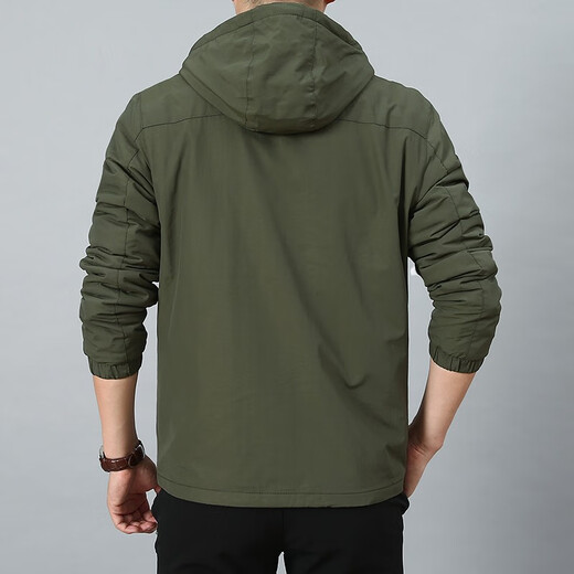 JP Jacke plus Fleece Herren -Kapuze Casond Dicke Jacke warm 9898 schwarz m
