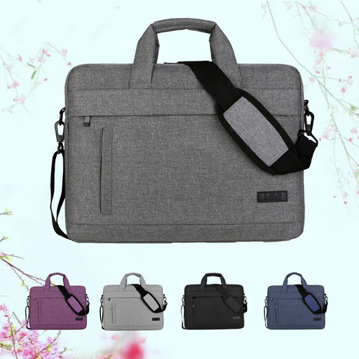 Betome 9901 Tragbare Dateibeutel große Kapazität mehrschichtige Konferenztasche Tasche Business Bag Canvas wasserdichte Multi-Layer-Reißverschluss-Business-Bag Information Tasche Hellgrau