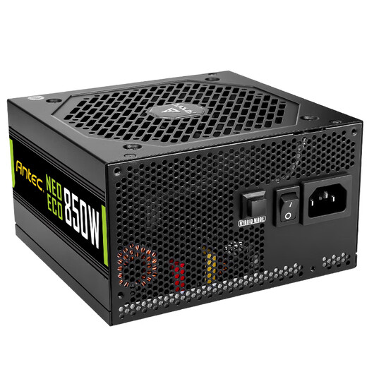 
Antec Antec NE850 gold medal full module/all-Japanese electrolytic capacitor/equipped with Pcle16Pin power cord/fan start and stop/computer host power supply 850W