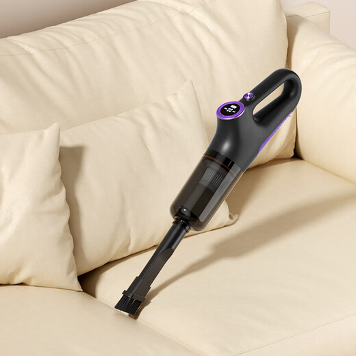 Royalstar vacuum cleaner household large suction handheld suction and mopping all-in-one mite removal cleaning mop wireless floor scrubber multifunctional light display dust household cat and dog hair suction - JD 15KPa wireless suction and mopping all in one mite removal brush + two-in-one brush