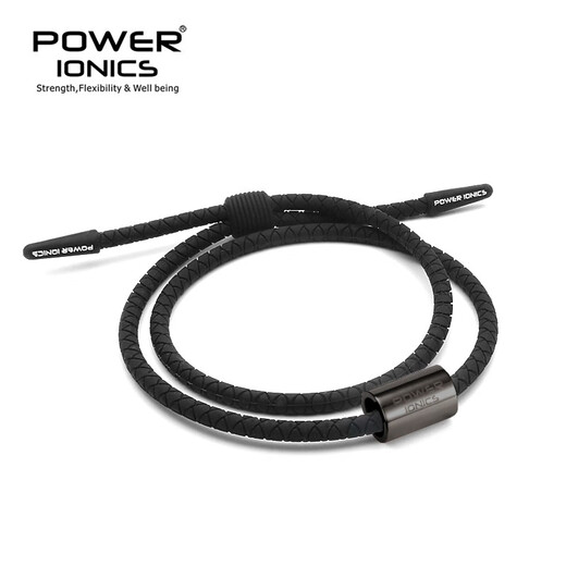 Power ionicsPOWER IONICS new negative ion necklace couple zodiac rabbit animal year red rope necklace can be customized with engraving black/gun gray accessories L/XL (adjustable to 50 cm)