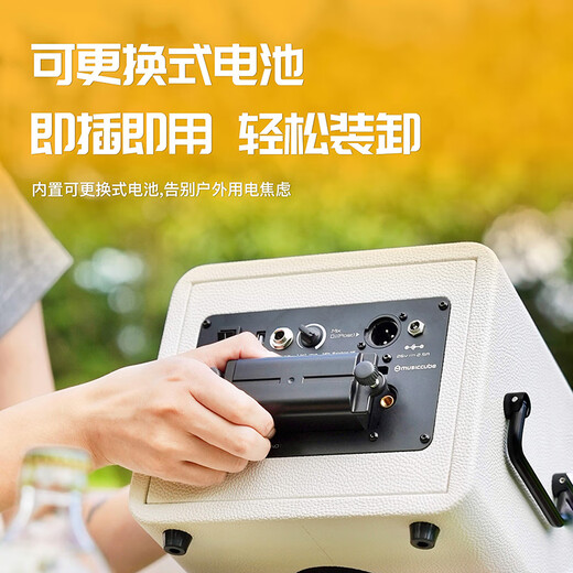 Music Knight H6 musical instrument guitar audio playing and singing electric blowpipe saxophone Bluetooth live broadcast karaoke speaker white + saxophone microphone