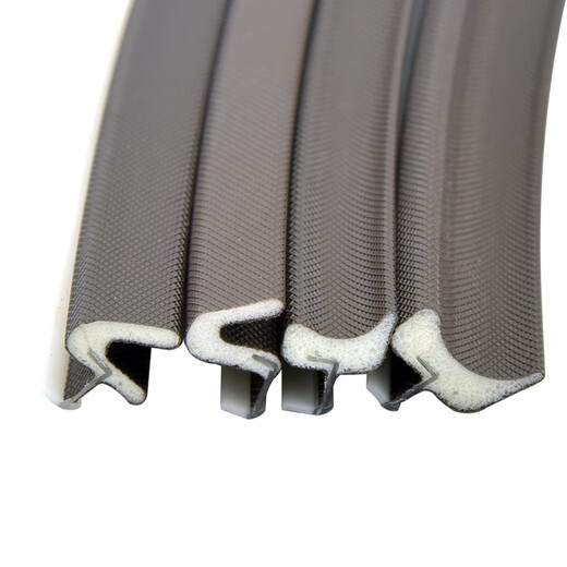 
MPPMCK wooden door slot sealing strip door joint cover type rubber strip windproof and warm collision strip door frame soundproof anti-theft door windshield crescent multi-side 12mm13566
