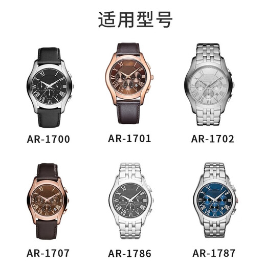 适合阿玛尼AR1600 1700 1421 1907 2477等常规表镜玻璃表盖蒙子 AR-1787
