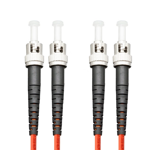 Wolf Light Telecommunications Grade LC-LC-SC-FC-ST Gigabit Multi-Mode Dual-Core-Glasfaser-Transceiver-Duplex-Pigtail (Optical Modul Dual-Fiber Special Jumper) ST-St-Multi-Mode-Dual-Core 1 Meter