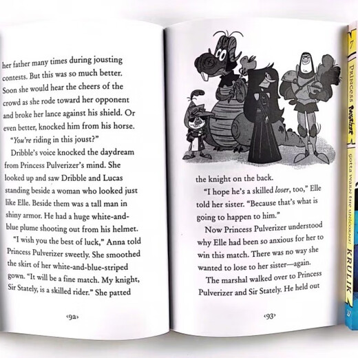 Princess Pulverizer Series 8 Volumes English Princess Pulverizer Livre de chapitres illustrés pour enfants Princess Pulverizer Series 8 Volumes English Princess Pul