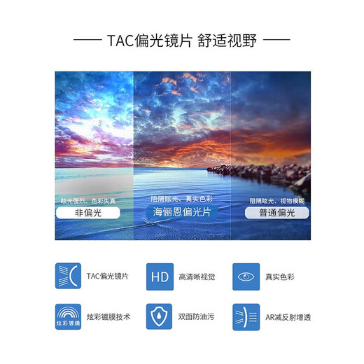 海俪恩 偏光太阳镜女新品墨镜大脸显瘦防紫外线网红司机开车专用驾驶镜多边形镂空可配近视镜N6621 【黑框+水银膜】N6621-N16P(偏光)