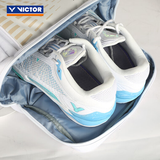 威克多（VICTOR）自营旗舰店羽毛球包男女款轻便时尚大容量独立鞋仓双肩包 BR5027	