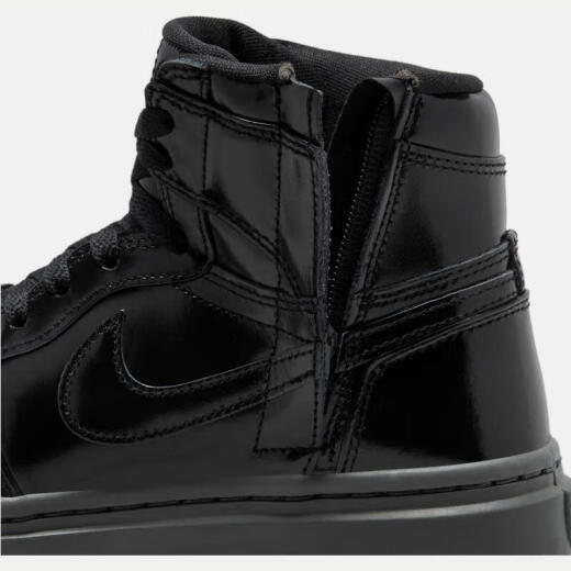 Nike (Nike) Frauenschuhe 2025 Frühlings- und Sommer-Sportschuhe Air Jordan 1 High Top Polishing Casual Shoes FB9894-001 Black 39