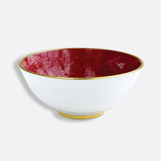 BERNARDAUD imported from France Imperial Red series rice bowl 12cm tableware ceramic bowl housewarming gift wedding couple gift box Imperial Red 12CM bowl