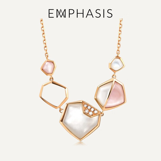 EMPHASIS Harmony 18K Rose Gold Fritillary Necklace 91378N Reservation Prepayment Reservation time is about 8-10 weeks (please contact customer service)