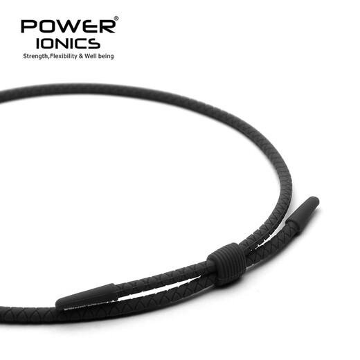 Power ionicsPOWER IONICS new negative ion necklace couple zodiac rabbit animal year red rope necklace can be customized with engraving black/gun gray accessories L/XL (adjustable to 50 cm)