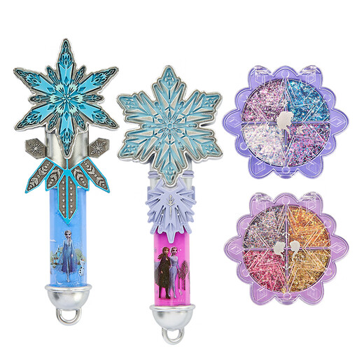 Disney Princess Elsa Elta Sombra de sombras de ojos para el maquillaje no tóxico lentejuelas lentejuelas de la lente