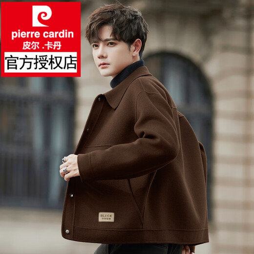 Pierre Cardin 2025 Veste en laine en laine double face automne et hiver