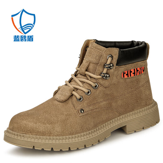 Chaussures de protection du travail du bouclier bleu choux