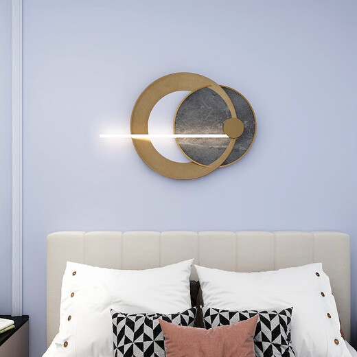 Wohnzimmersofa Hintergrund Wanddekoration Restaurant Eingangswanddekoration Hängende Gegenstände Einfacher Schlafzimmer dreidimensionale Wand Hänge 12083 cm Batterie mit Licht mit Licht