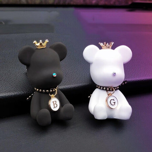 All-Choose Car Perfume Car Aromatherapy Outlet Cute Lettre de l'ours Décoration pour femmes parfum de voiture