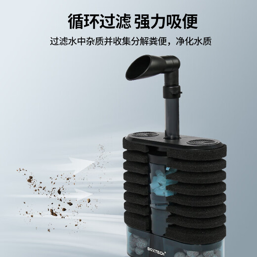 Boxtech Water Fairy Filter Fish Filter Filter Aeróbicos Bomba de seis en uno Circulación de agua Filtro de agua Bomba de aire Bomba de aire BT-701E Hada de agua (interfaz USB)