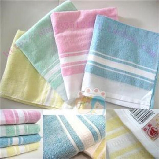 Shanghai Shuangchuan mercerized towel Shanghai Shuangchuan Kuailu brand 100 pieces (716) pure cotton mercerized towel, non-shedding, pink 34x81cm