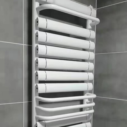 DIONO home radiator copper-aluminum composite plumbing radiator towel rack small basket bathroom wall-mounted bathroom floor heating copper-aluminum model 400*600