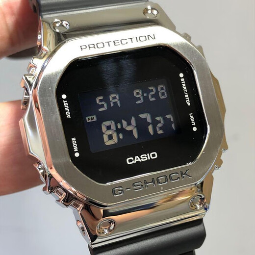 Casio Casio watch men's G-SHOCK metal retro small square waterproof sports watch men's watch GM-5600U-1 men's model