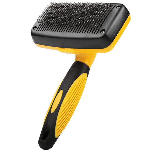 Dog comb hair removal brush Samoyed Golden Retriever special dog hair cleaning pet comb large dog supplies artifact blue