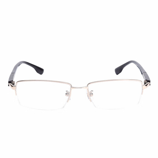 
PORTS titanium half frame light frame square frame glasses can be equipped with myopia small frame POM12806 SK deep gun grey frame