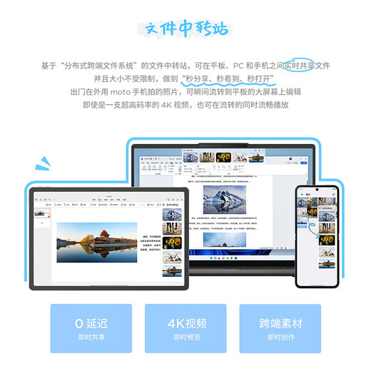 Lenovo Xiaoxin PadPro12.7 2025 Tablet-Computer 15 % nationale Subvention 2,9K High Refresh Vollbild-Unterhaltung und Lernen 10200 mAh 8+128G Xiaoqingxin