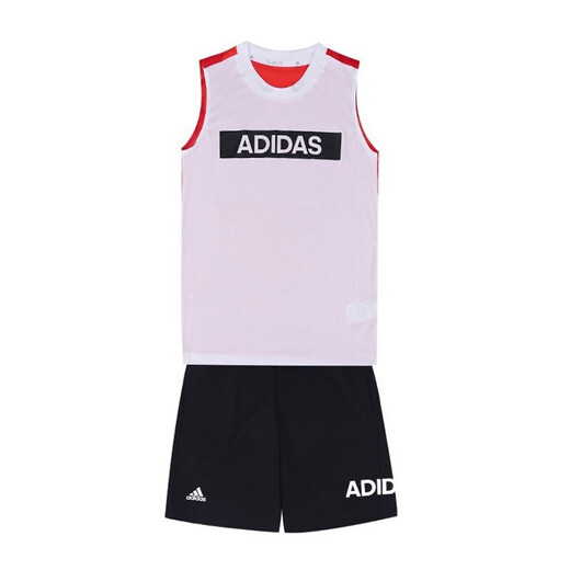 阿迪达斯 （adidas） Adidas阿迪达斯 运动服套装 无袖上衣短裤休闲两件套DV1392 D DV1392 140
