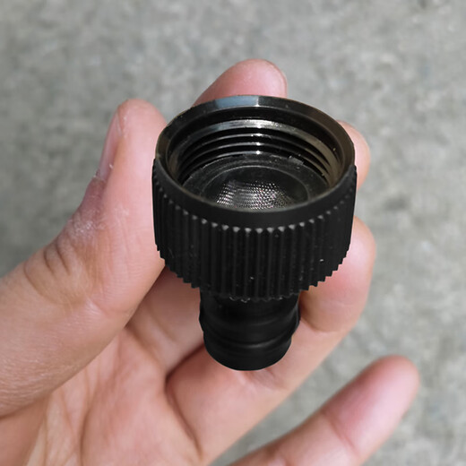 旭杉斯高压洗车机配件进水过滤螺母清洗机过滤网配重铜出水快插快速接头 1421W 1kw 4分快接头2个