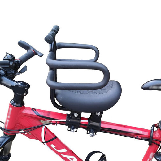 
Lingyunhe bicycle child seat front with baby mountain bike portable fast disassembly bicycle speed change bike road bike baby seat upgrade full fence + folding foot pedal [no tools required Quick disassembly]