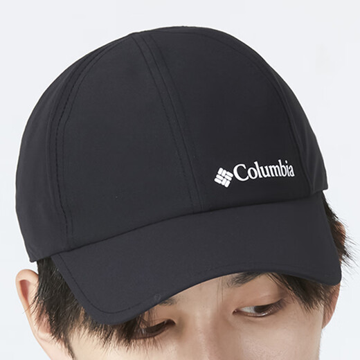 哥伦比亚（Columbia）帽子情侣款春季新款户外时尚休闲运动鸭舌帽遮阳帽棒球帽CT9272 CU0129010/黑色 均码
