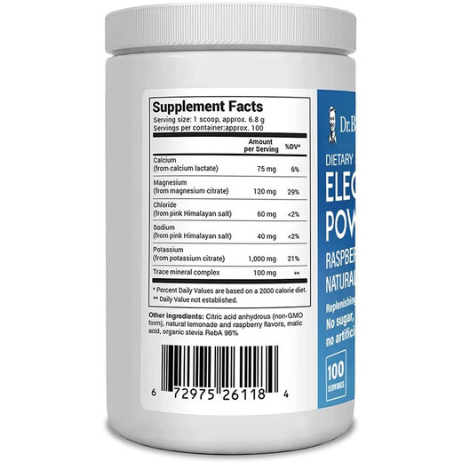 
Original direct mail Dr. Bergs Dr. Bergs Electrolyte Powder Berg ketogenic 689g package