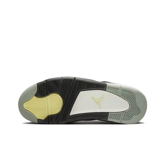 耐克（NIKE）男鞋 Air Jordan 4 AJ4 乔4 中帮 大学蓝 运动鞋休闲复古篮球鞋 FB9928-200/FB9927-200 军绿色 36.5 GS