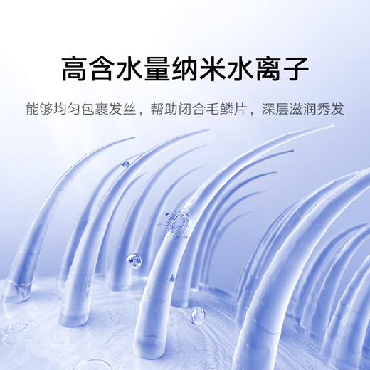 MIJIA XIAOMI Secador de cabello de iones de agua de alta velocidad H701 Hogar Bold de viento alta potencia Alta potencia Reducción de ruido de secado rápido Agua Doble Agua Cabello Galaxy Ash Subsidio Nacional Subsidio