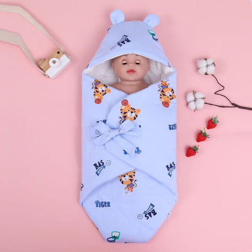 Disney baby blanket sleeping bag pure cotton anti-jump swaddle newborn delivery room bag single baby blanket and quilt universal for all seasons China Red Pfaff