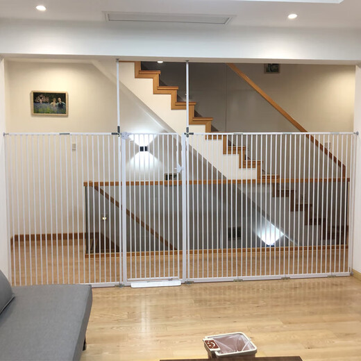 Cat fence, indoor anti-jump, anti-jailbreak, indoor anti-cat fence, cat cage, anti-jump, height isolation, installation width 159 to 164cm, 1.8m high middle part, unlocking, rebound and closing can be done regularly