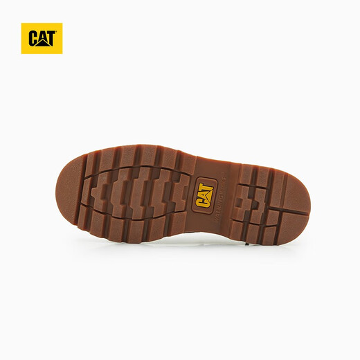 CAT卡特马丁靴中帮大黄靴男士工装鞋轻户外防滑登山鞋P110973N3BDC25 黄色 42
