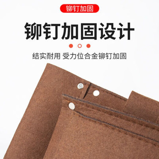 Taipeng (taipeng) nail pocket, woodworking and construction worker special nail bag, wear-resistant decoration tool bag, nail pocket, nail bag, nail box, thickened yellow nail pocket + socket belt (yellow