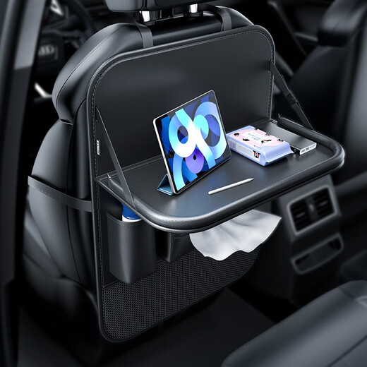 Suitable for Audi car seat back storage bag car back seat back storage rear multi-function seat back storage bag - black one Q5e-tronSQ5Sportback