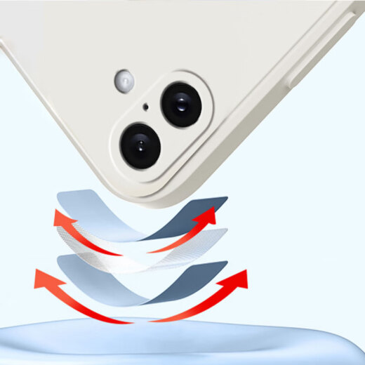 倍思力适用iPhone苹果16plus手机壳A3291磨砂保护套动漫全包边情侣潮男女防摔新年款中国风卡通软壳 古董白-不发脾气（TFZH01） 苹果16PLUS