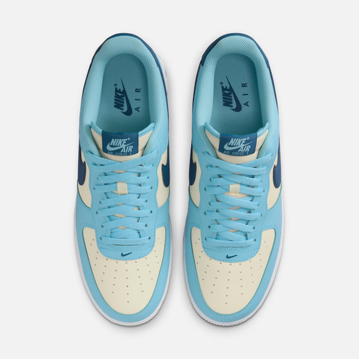 Nike (NIKE) AIR FORCE 1 /apos;07 Men's Air Force One Sports Shoes HF4837 7 Water Bottle Blue/Ting Blue/35.5
